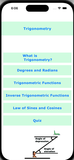 Trigonometry and functionsiPhone版