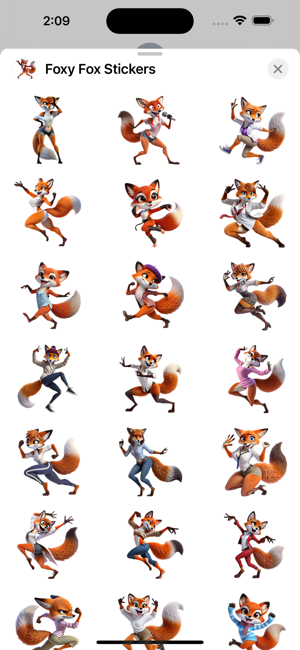 Foxy Fox StickersiPhone版