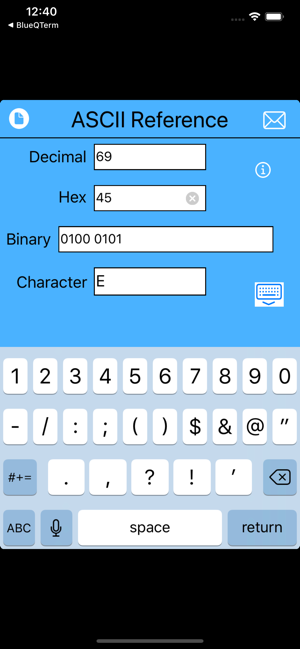 ASCII&UnicodeReferenceiPhone版