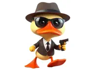 Hitman Duckling StickersiPhone版