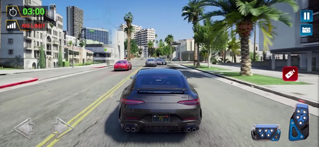 3d汽车驾驶模拟汽车游戏:真实驾驶绝对赛车停车游戏‬iPhone版