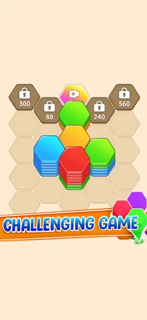 Hexa Sort: Merge Puzzle GamesiPhone版