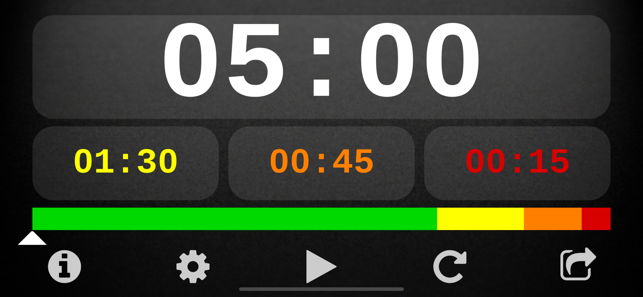 演讲和演示计时器(完整版本)‬iPhone版