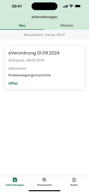 AOK BY eVerordnung HilfsmitteliPhone版