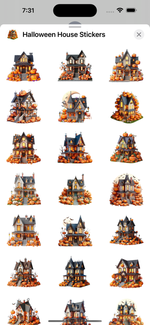 Halloween House StickersiPhone版