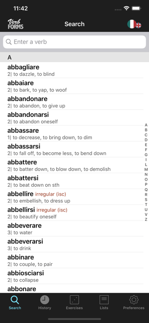意大利:动词共轭‬iPhone版