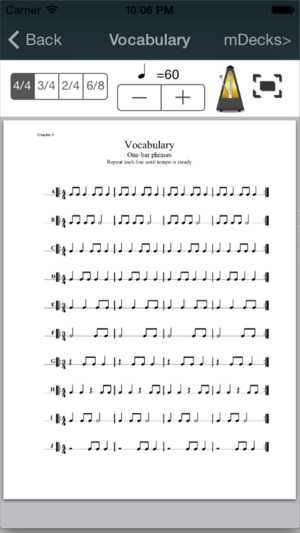 RhythmicVocabularyForAllInstrumentsiPhone版