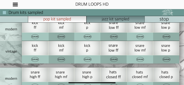 DrumLoopsHDiPhone版