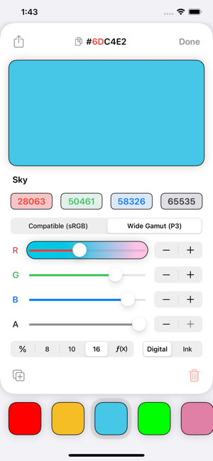 ColorProPickeriPhone版