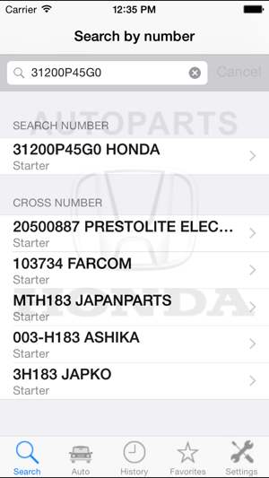 AutopartsforHondaiPhone版