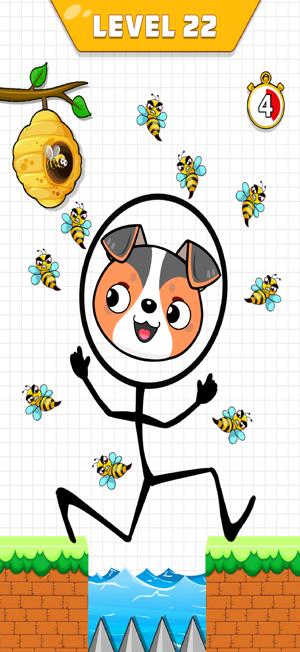 Save The Dog vs Bee GameiPhone版