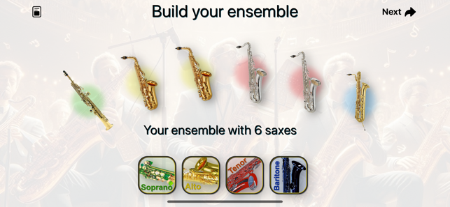 SaxyScoreiPhone版