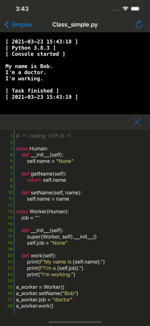 Python3CharmiPhone版