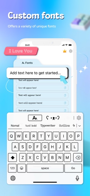 Fonts Keyboard ThemesiPhone版