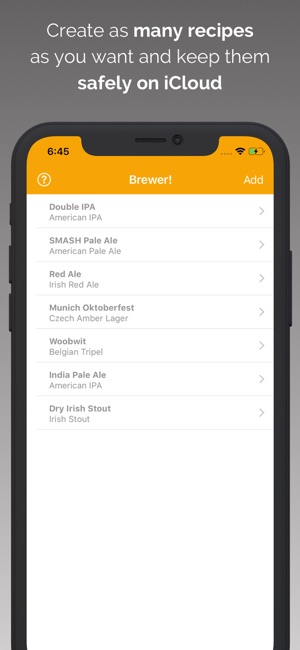 Brewer!BeerRecipeBuilderiPhone版