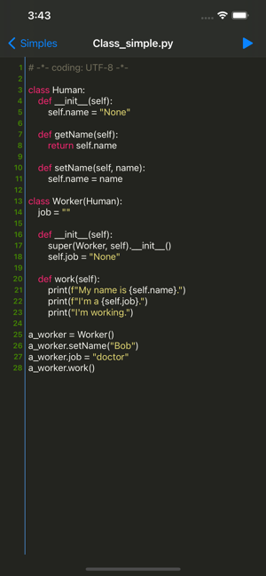 Python3CharmiPhone版