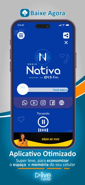 Rádio Nativa FM SantanaiPhone版