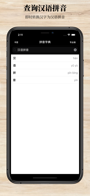 拼音字典专业版iPhone版