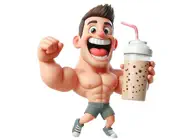 Protein Shake StickersiPhone版