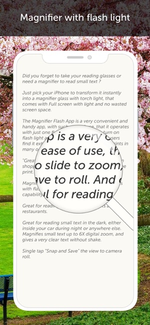 MagnifyingGlass&FlashlightiPhone版