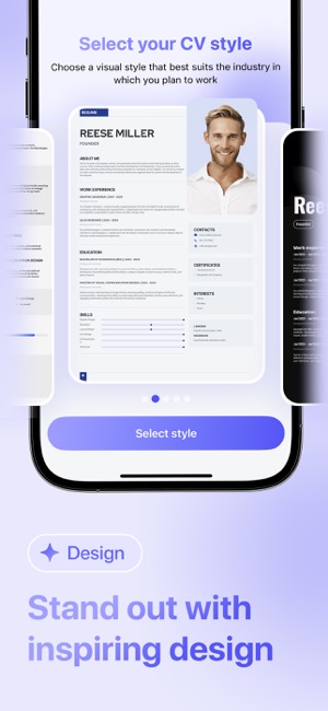 AI Resume Builder: AI CV MakeriPhone版