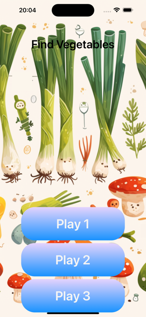 Vegetable Selection ChallengeiPhone版