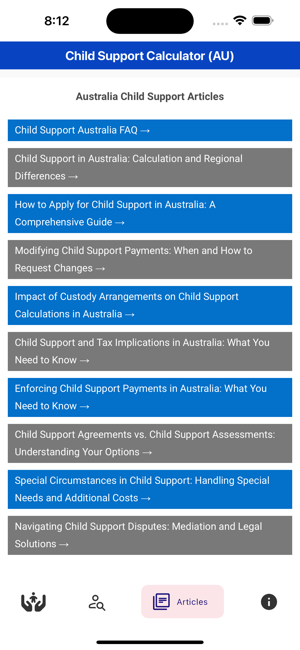 Child Support Calculator (AU)iPhone版