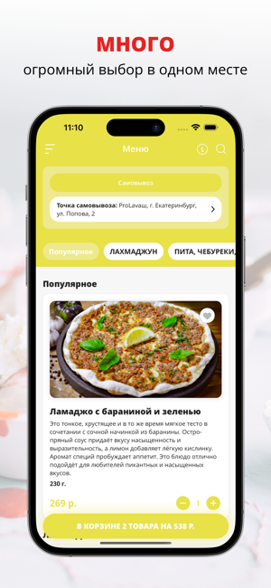 Pro Lavaш | ЕкатеринбургiPhone版