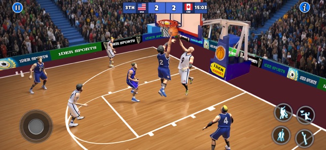 真实的篮球竞技场iPhone版