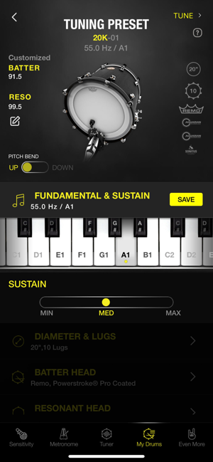 DrumtunePRO|DrumTuneriPhone版