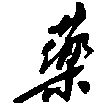 藥字书法 其他